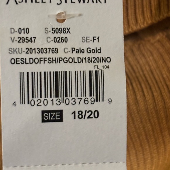 Ashley Stewart Mustard Long Sleeve Dress Sweater Dress - Picture 12 of 12